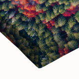 Black and white landscape art painting of a Romanian scenery on a large stretched canvas, suitable for bedroom wall decor.