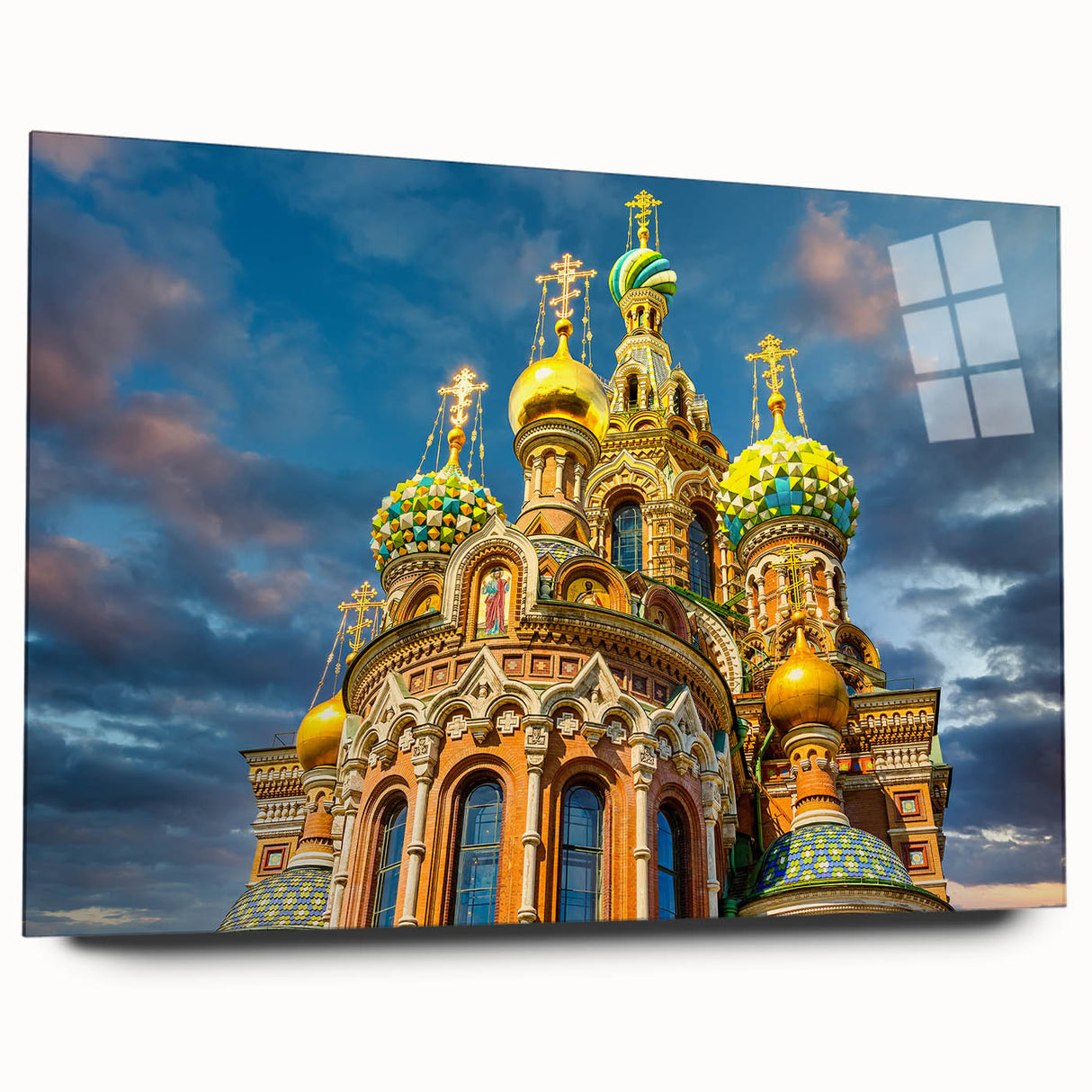 Large abstract wall art of St.