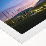 Art Deco poster of Sochi landscape, featuring muted earth tones on rolled canvas, suitable for dining room walls.