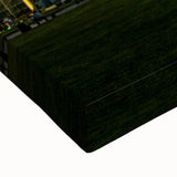 Large art featuring a black and white landscape painting of Sochi, Russia on stretched canvas, ideal for bedroom wall decor.