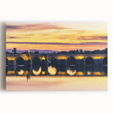 Black and white photograph of Andalucia, Spain on a large stretched canvas, ideal for kitchen wall art.