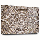 Acrylic print of Cancun scenery with vibrant ocean blues and greens, ideal for dining room or bedroom wall art.