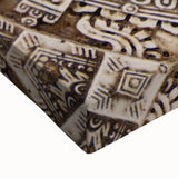 Black and white stretched canvas featuring Cancun scenery, ideal for kitchen wall art.