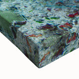 Black and white landscape art painting of Quintana Roo on stretched canvas, suited for bedroom wall decor.