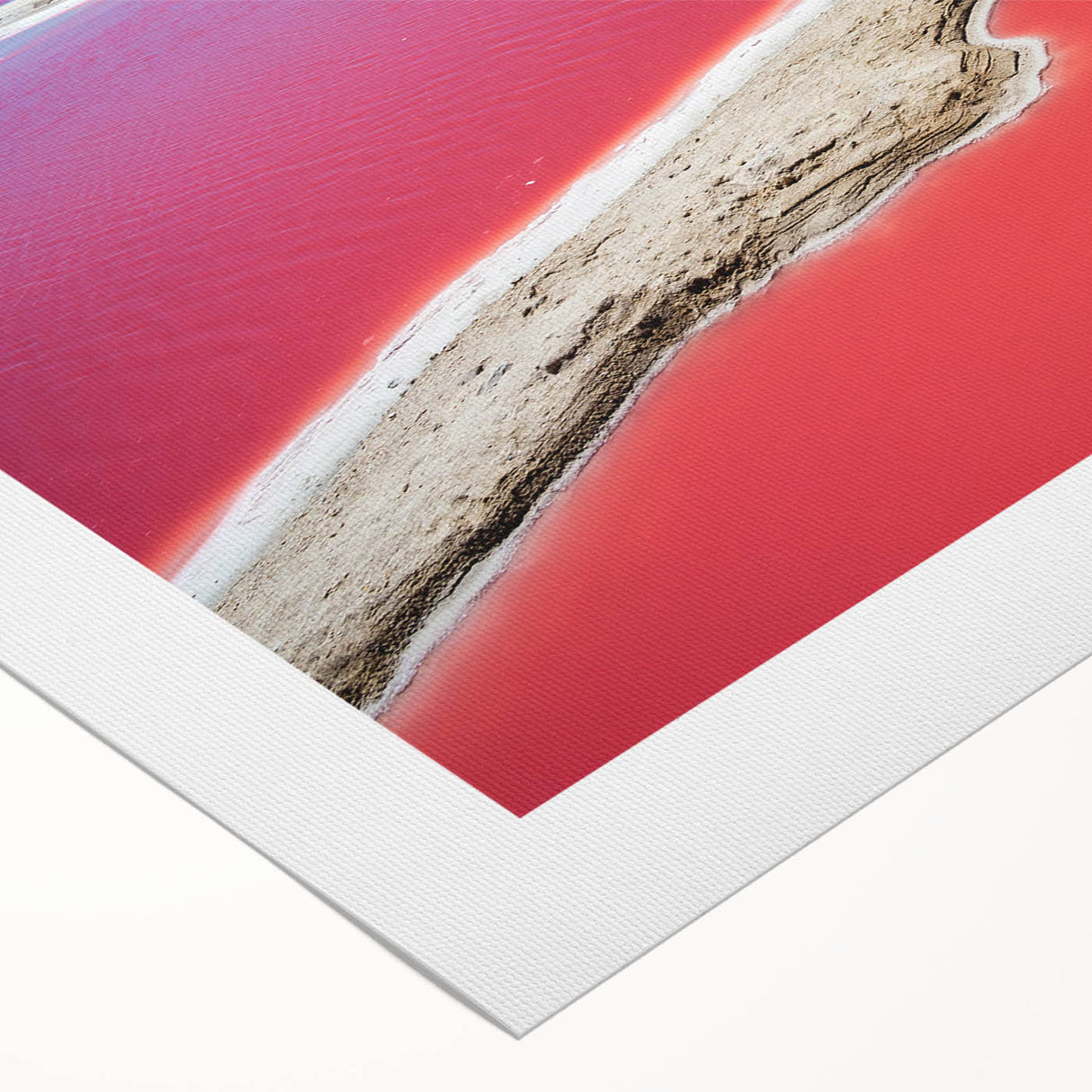 Art deco poster of Yucatan scenery in muted earth tones on rolled canvas, suitable for dining room wall art.