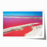 Extra large rolled print of Yucatan scenery with vibrant greens and floral elements, ideal for art wall dining room.