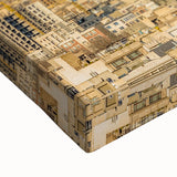 Large art of an Iranian landscape in black and white on stretched canvas, ideal for bedroom wall decor.