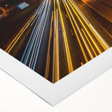 Art deco poster of an Omani landscape in muted earth tones on rolled canvas, suitable for dining room decor.