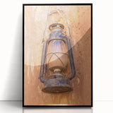 Large abstract wall art of a Saudi Arabian scenery in black and white tones on a framed acrylic.