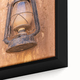 Extra large framed canvas featuring a textured depiction of a Saudi Arabian landscape in black with colorful accents.