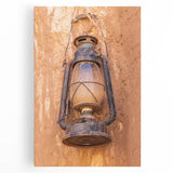 Black and white stretched canvas of a Saudi Arabian landscape, ideal for kitchen wall art.