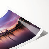 Extra large wall art featuring line art flowers in soft pastel shades on a rolled canvas, ideal for large living room decor.