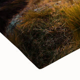 Black and white landscape art painting of Canterbury, New Zealand on stretched canvas, ideal for bedroom wall art.