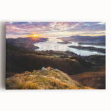 Black and white photo of Canterbury, New Zealand on stretched canvas, ideal for kitchen wall art.