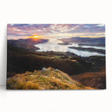 Black and white photo of Canterbury, New Zealand on stretched canvas, ideal for kitchen wall art.