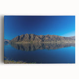 Black and white panoramic photo of Otago, New Zealand on stretched canvas, suitable for kitchen art.