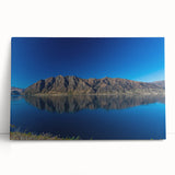 Black and white large art print of Otago, New Zealand scenery on stretched canvas.