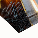 Large art of a black and white Argentine landscape on stretched canvas, suitable for bedroom wall decor.