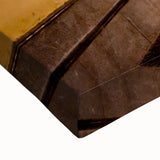 Large art of a black and white Brazilian landscape on stretched canvas, ideal for bedroom wall decor.