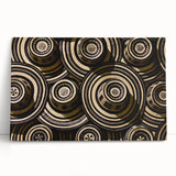 Large black and white stretched canvas featuring a scenic Colombian landscape, ideal for kitchen wall art.