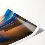 Extra large wall art featuring line art flowers in black on white, rolled print, suitable for large living room decor.