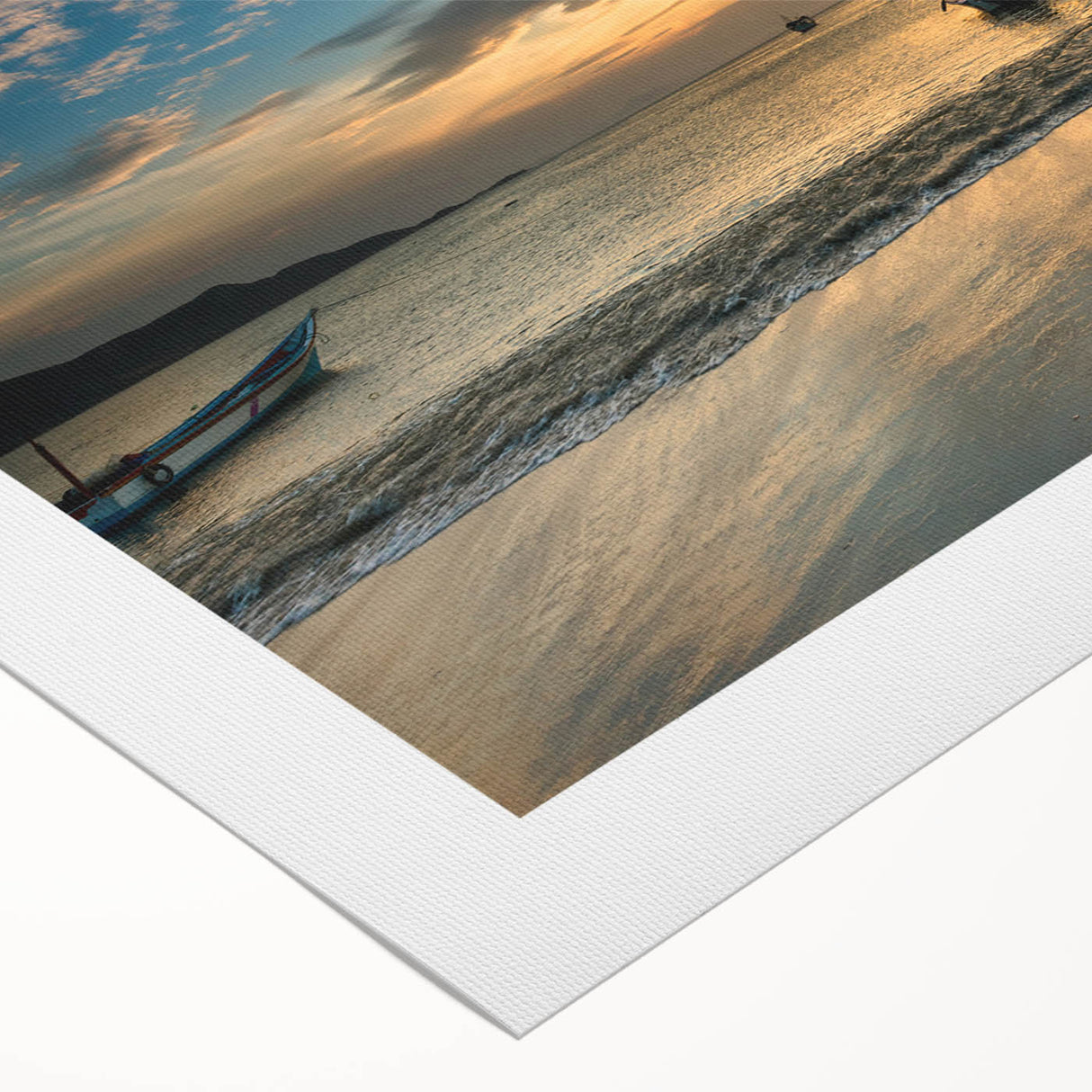 Art deco poster of a Venezuelan landscape in soft pastel colors on rolled canvas, suitable for dining room wall art.