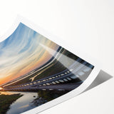 Extra large rolled print featuring line art flowers in black and white, ideal for large living room wall art.