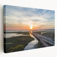 Large art depicting an Alabama landscape on stretched canvas, featuring muted earth tones, ideal for kitchen wall art.