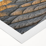 Art deco poster of Arizona's Coyote Buttes in pastel shades on rolled canvas, ideal for dining room wall art.