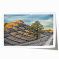 Extra large rolled print of Coyote Buttes in Arizona, featuring earthy red and orange tones.