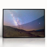 Large abstract wall art of Death Valley in muted earth tones on a framed acrylic, ideal for modern living room decor.