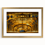 Extra large abstract art print of Sacramento scenery in muted earth tones on a framed canvas, ideal for living room decor.