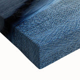 Large art of San Diego landscape in black and white on stretched canvas, ideal for bedroom wall decor.