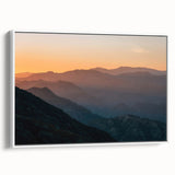 Vintage poster art of Santa Barbara with colorful palette on extra large framed canvas, ideal for living room decor.