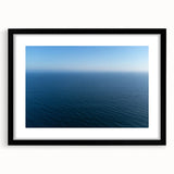 Abstract art print of colorful, textured scenery reminiscent of Santa Monica.