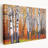 Large canvas print of Aspen, Colorado scenery in autumn colors, ideal for kitchen wall art.