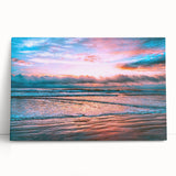 Black and white stretched canvas of Daytona scenery, ideal for kitchen wall art or bedroom ambiance.