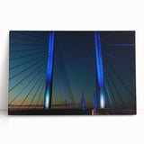 Black and white photo of Delaware scenery on stretched canvas, suitable for kitchen wall art or bedroom decor.