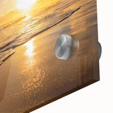 Large abstract wall art depicting the Kauai landscape in muted earth tones on acrylic glass, suitable for dining room decor.