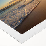 Art deco poster of a serene Kauai landscape on rolled canvas, featuring soft pastel colors, ideal for dining room wall art.