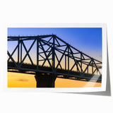 Rolled print of a serene Indiana landscape with lush greenery and floral elements, suitable for dining room decor.