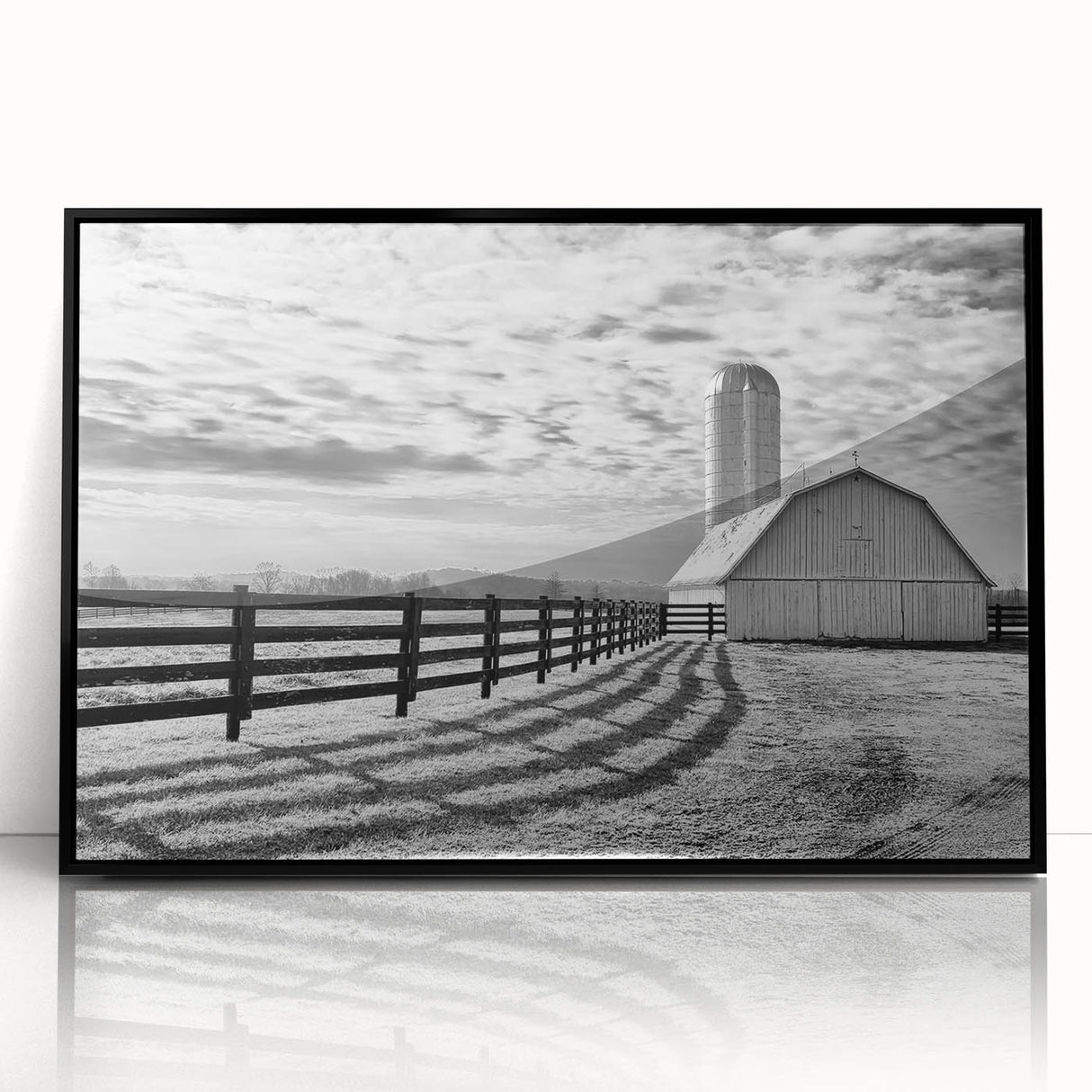 Large abstract wall art featuring a stylized Kentucky landscape in muted earth tones on a framed acrylic.