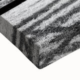 Large art of a Kentucky landscape in black and white on stretched canvas, suitable for bedroom wall decor.