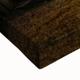 Black and white landscape art painting of Louisiana scenery on a large stretched canvas, ideal for bedroom wall decor.