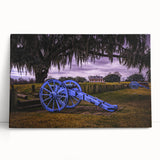 Black and white photo of Louisiana scenery on stretched canvas, ideal for kitchen wall art or bedroom ambiance.