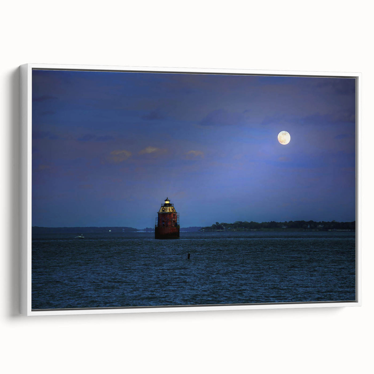 Vintage poster art of Annapolis skyline in colorful hues on extra large framed canvas, ideal for living room decor.