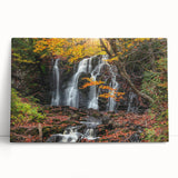 Black and white stretched canvas of Michigan's Upper Peninsula scenery, ideal for kitchen wall art.
