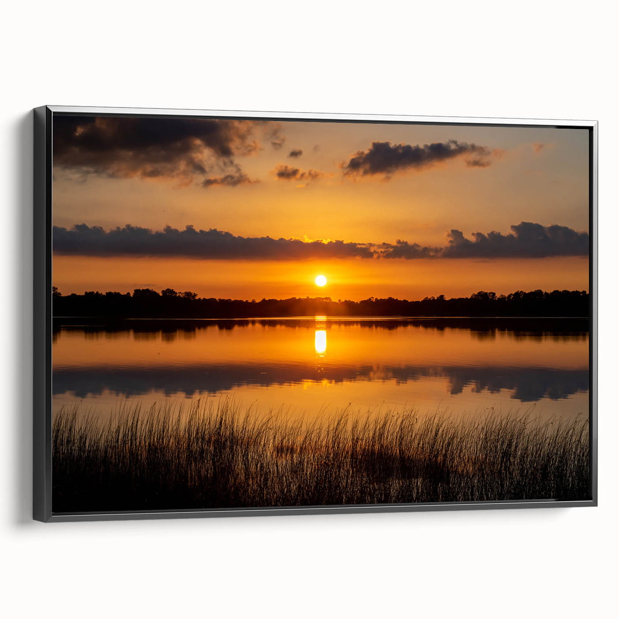 Black and white landscape art of Minnesota on framed canvas, ideal for bedroom wall decor.