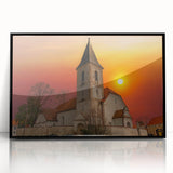 Large abstract wall art of Kansas City skyline in muted gray tones on a framed acrylic, ideal for modern office decor.