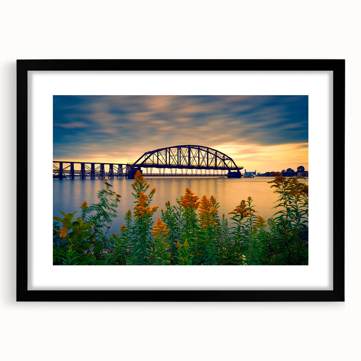 Abstract art print of St.
